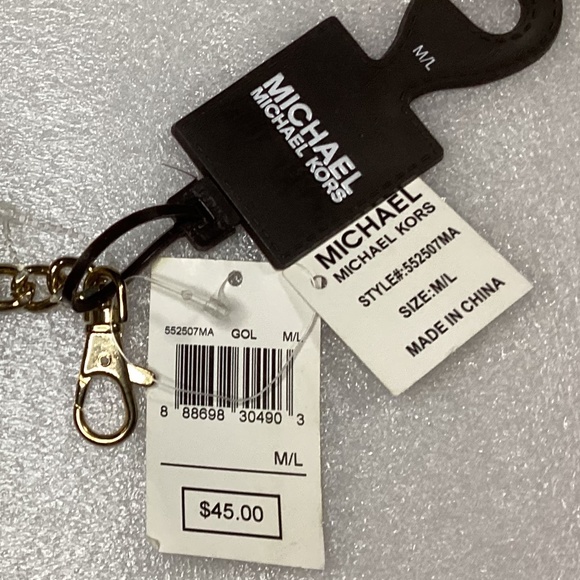 Michael Kors Gold-tone Chain Size M/L NWT - Picture 6 of 8